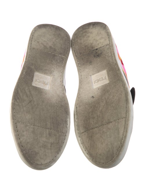 Fendi Zucca FF Logo Canvas Sneakers