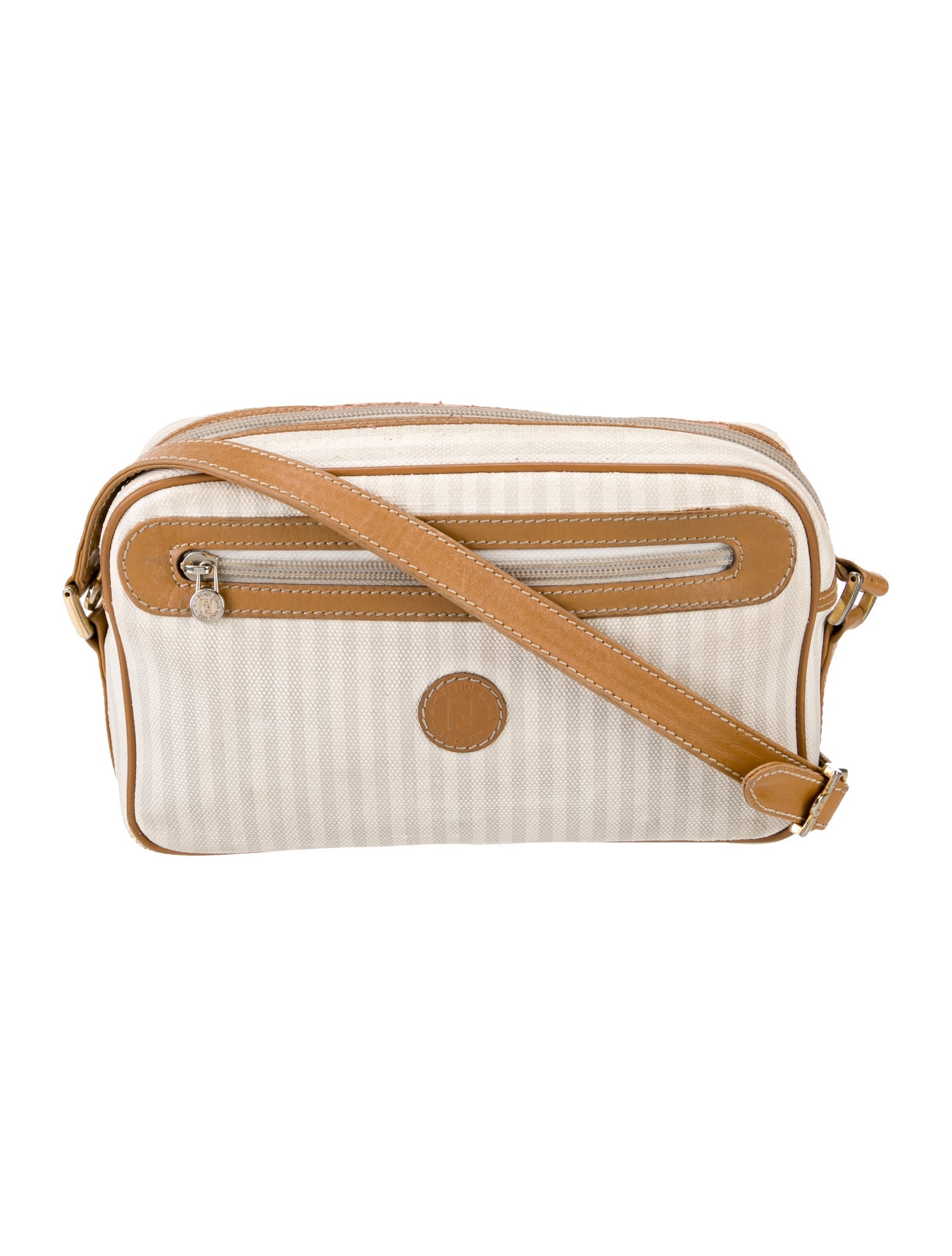 Fendi Pequin Crossbody Bag