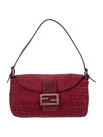 Fendi Shoulder Bags Zucca FF Baguette