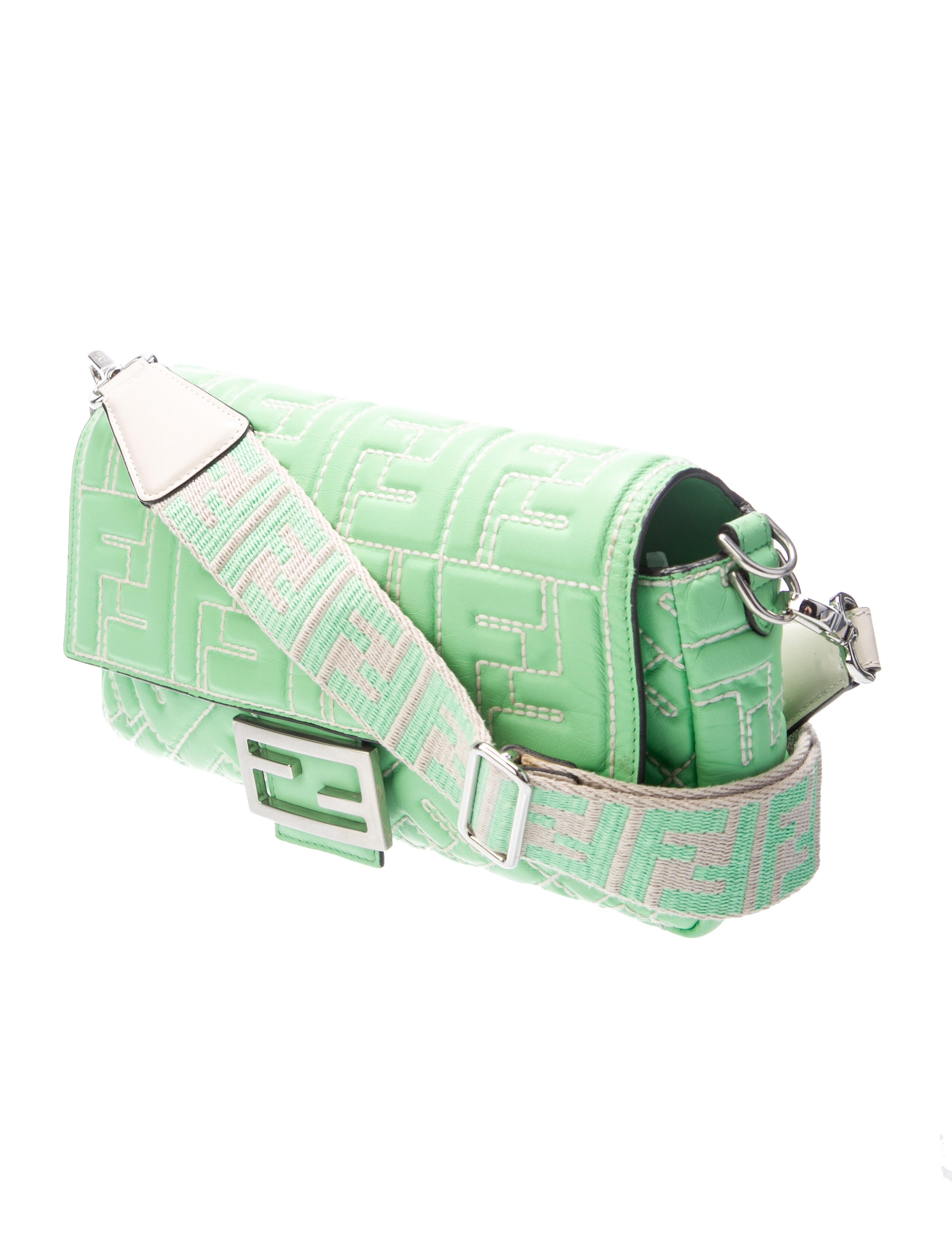 Fendi Leather Baguette 2023