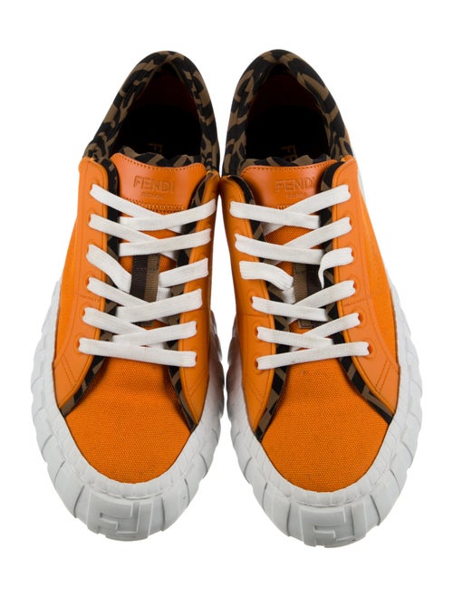 Fendi Zucca FF Logo Canvas Sneakers
