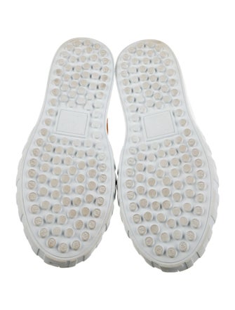 Fendi Zucca FF Logo Canvas Sneakers