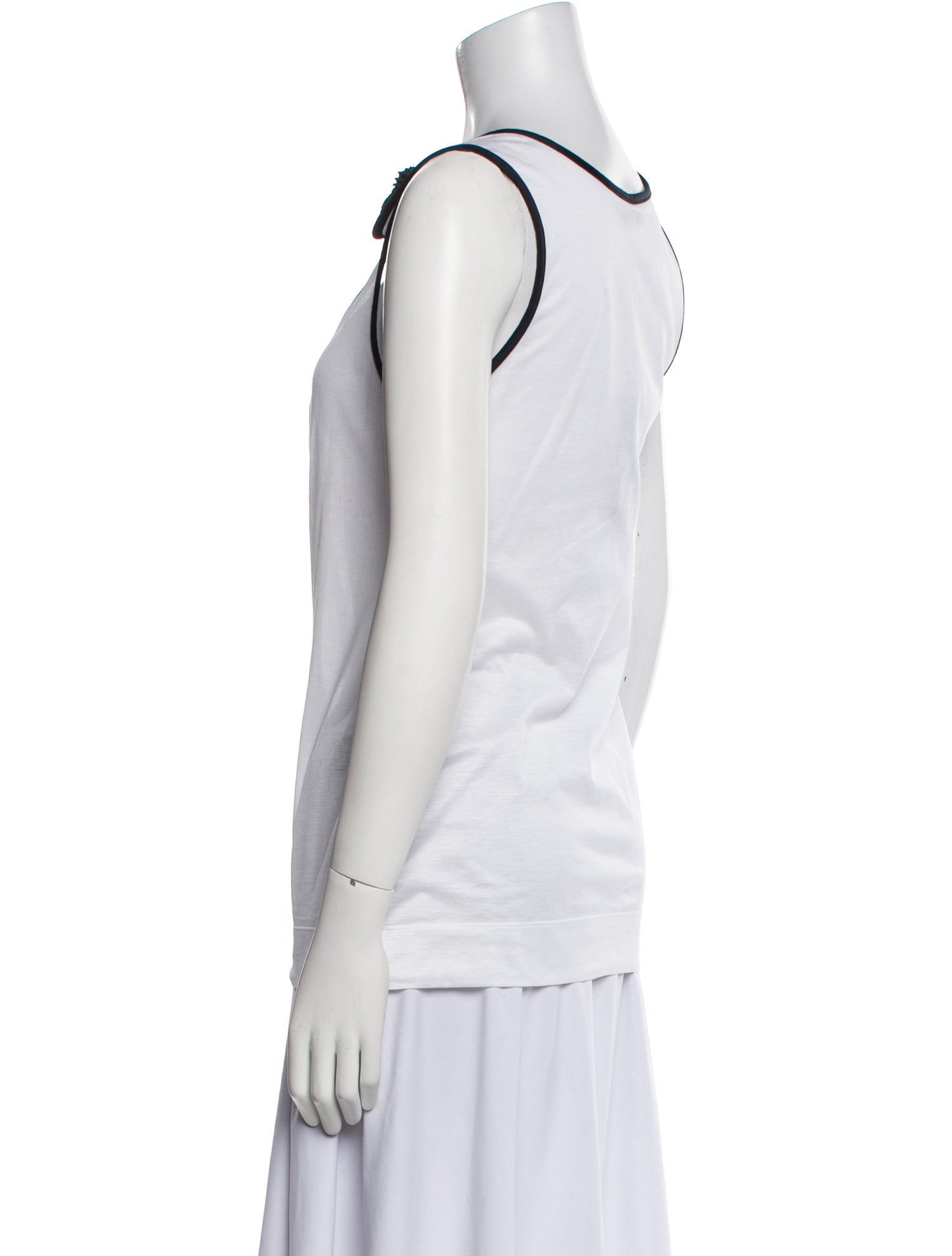 Fendi Scoop Neck Sleeveless Top w/ Tags