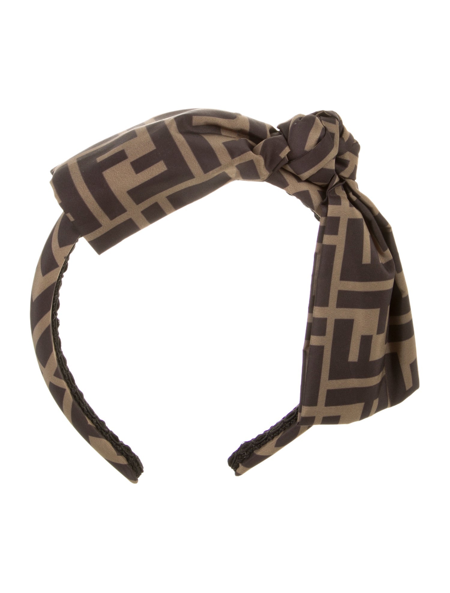 Fendi FF Printed Bow Headband