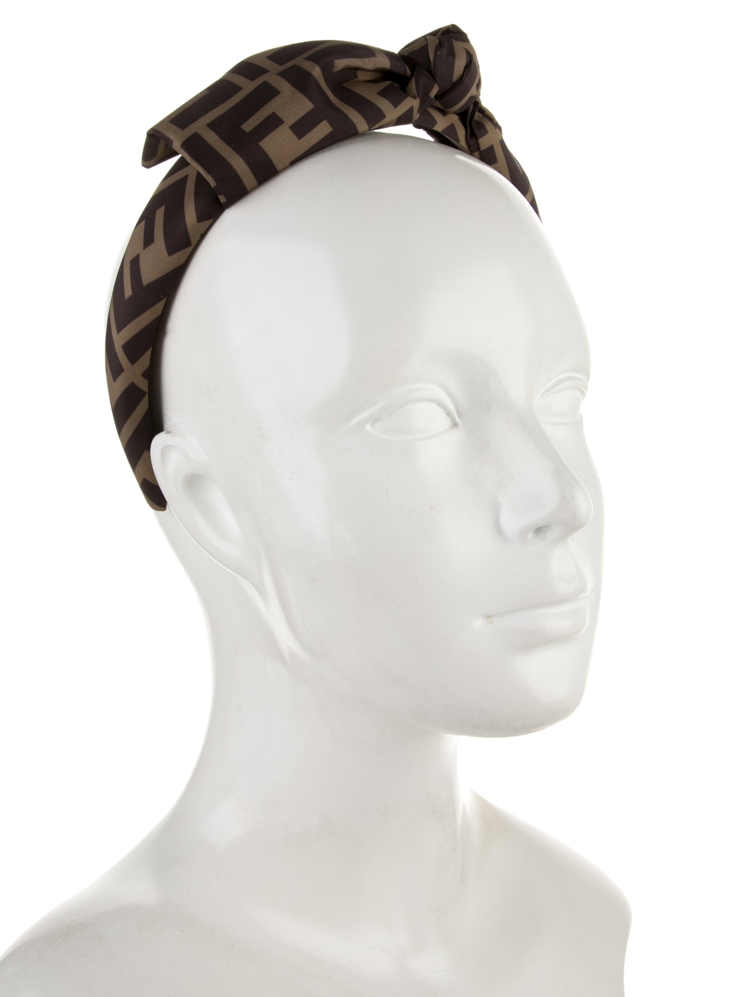 Fendi FF Printed Bow Headband