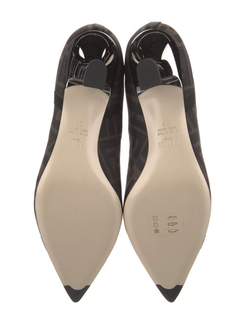 Fendi Zucca FF Logo Printed Chelsea Boots