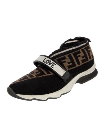 Fendi Zucca FF Logo Printed Sock Sneakers