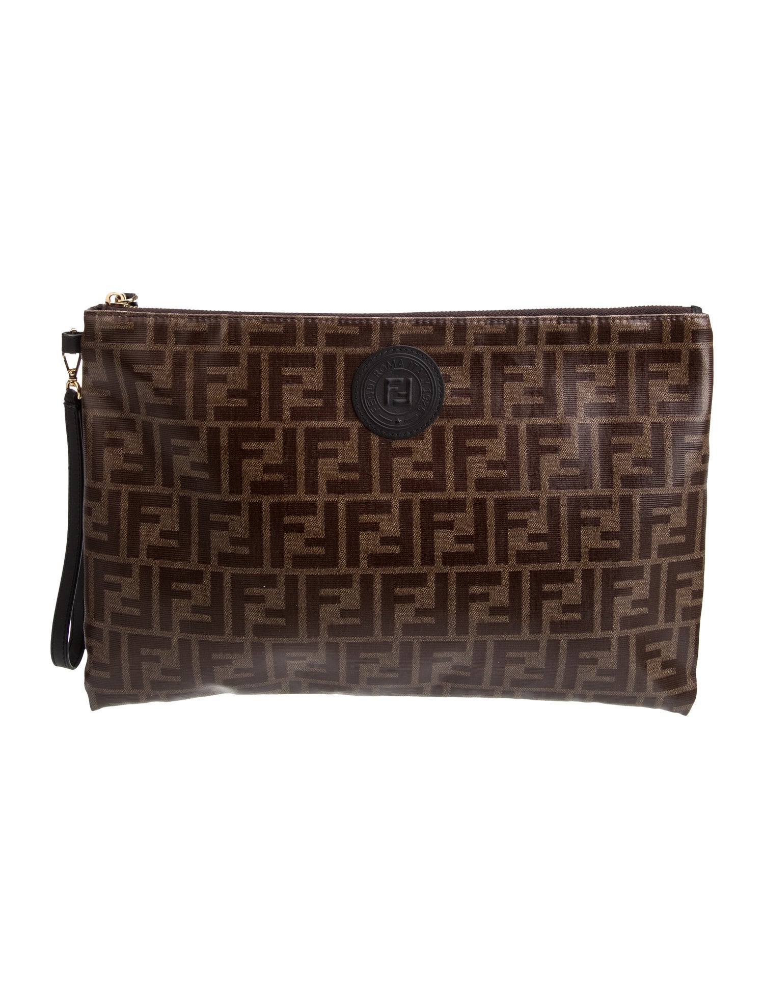 Fendi Zucca FF Portfolio w/ Tags