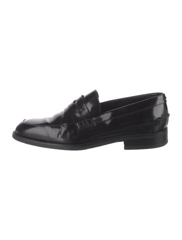 Fendi Loafers Vintage Leather Dress UK 7 | 8