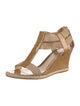 Fendi Patent Leather T-Strap Sandals