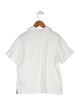 Fendi Boys' Solid Short Sleeve Polo