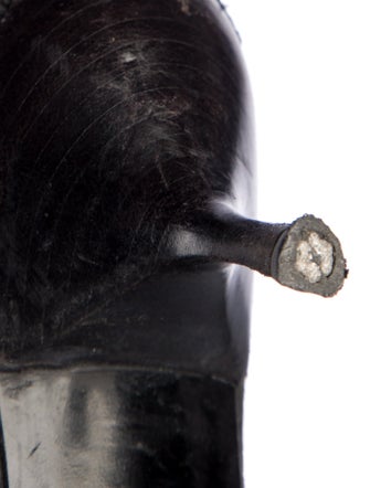 Fendi Zucca FF Logo Suede Pumps