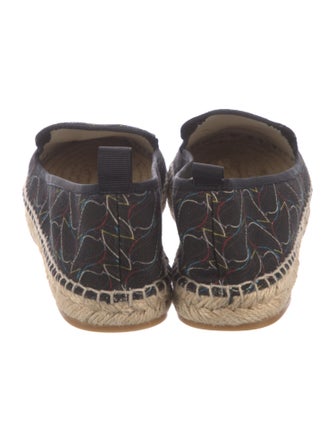Fendi Canvas Printed Espadrilles