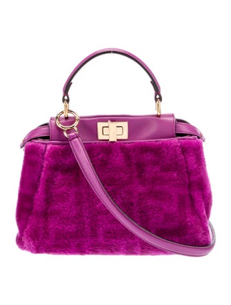 Fendi Zucca FF Peekaboo Mini