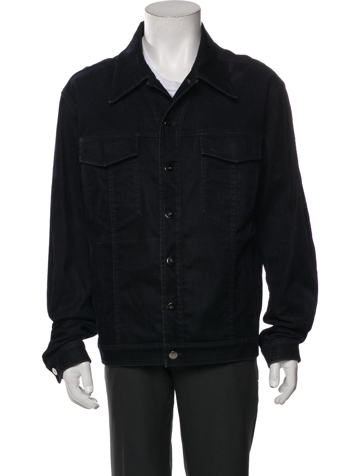 Fendi Zucca FF Logo Trucker Jacket