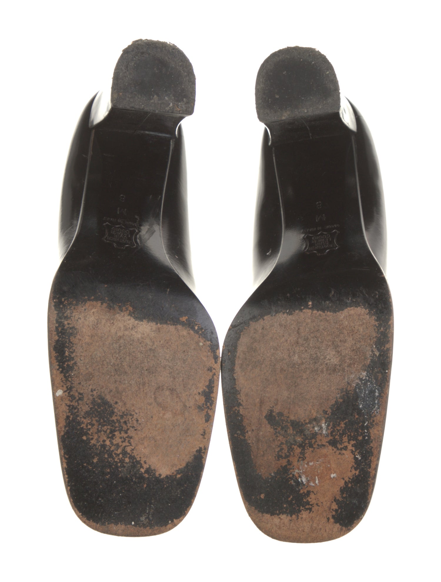 Fendi Zucca FF Logo Leather Pumps