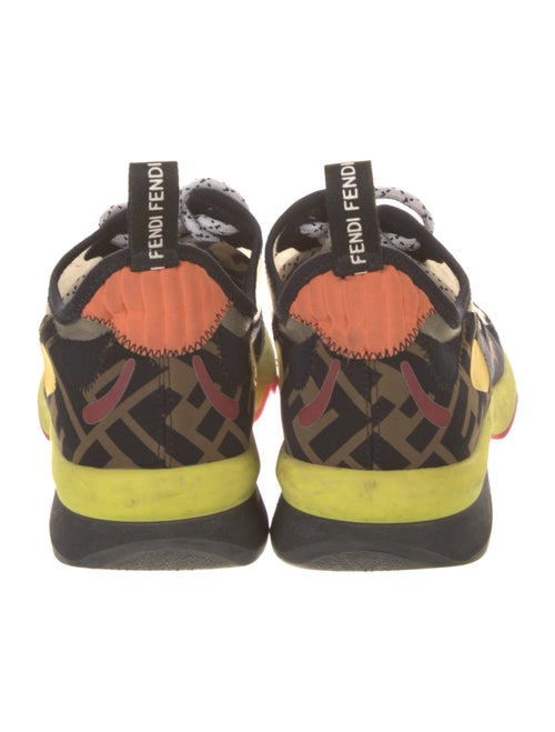 Fendi Zucca FF Logo Mesh Chunky Sneakers