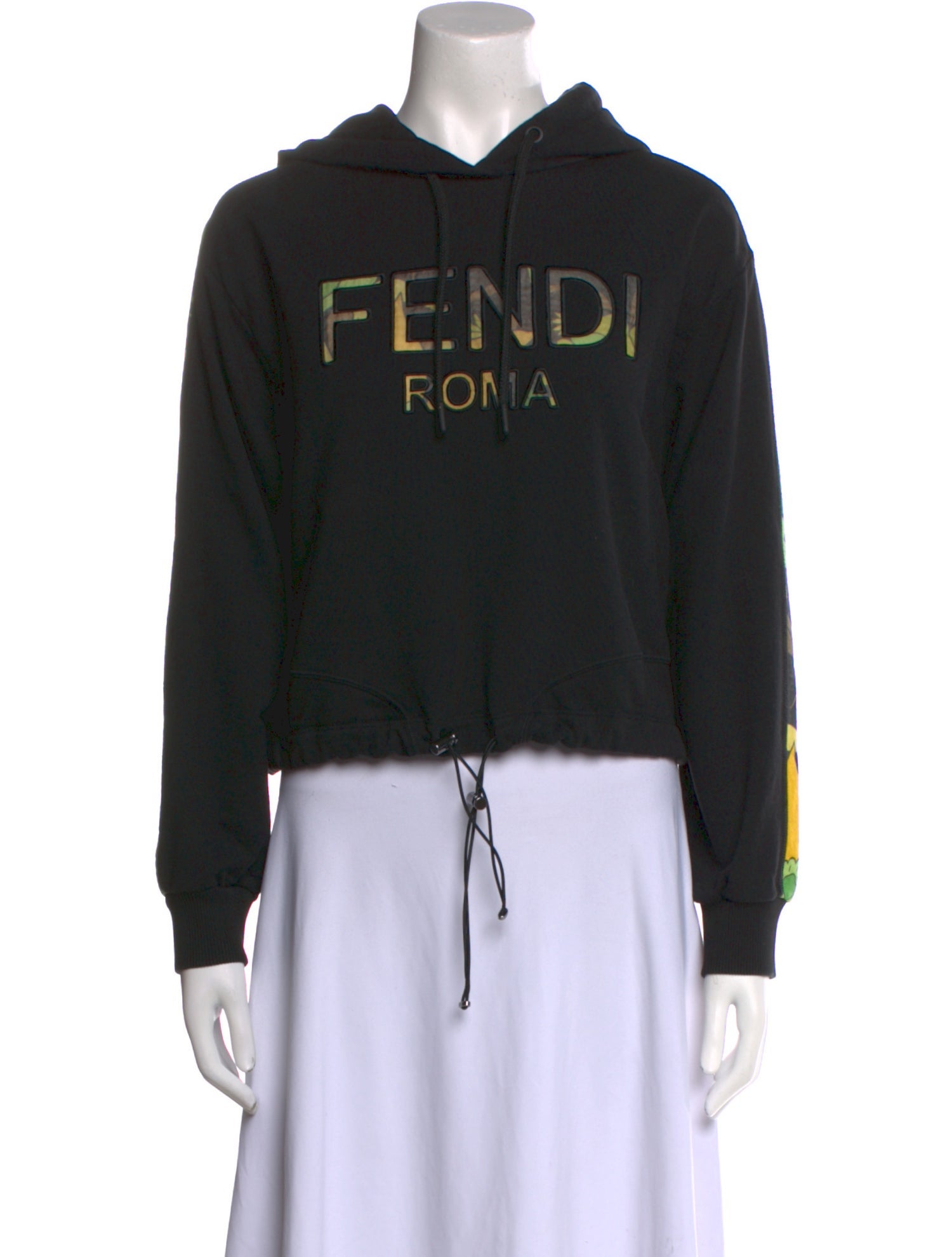 Fendi Graphic Print Crew Neck Sweatshirt