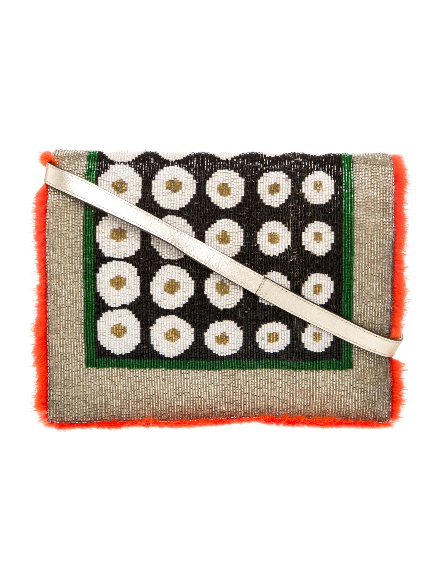 Fendi Leather Messenger Bag