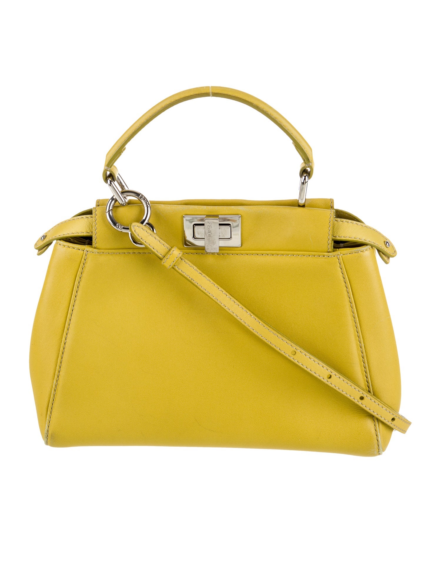 Fendi Leather Peekaboo Mini