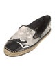 Fendi Satin Printed Espadrilles
