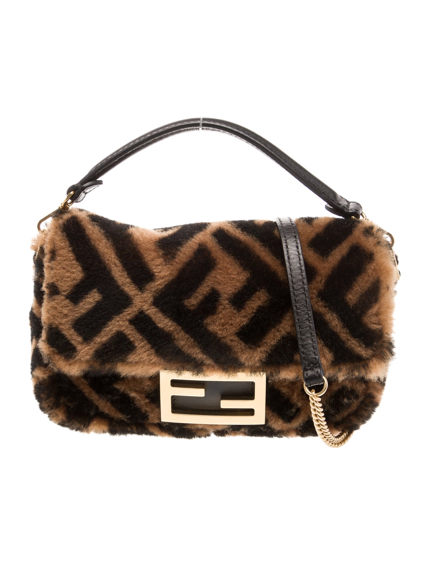 Fendi Zucca FF Baguette Mini