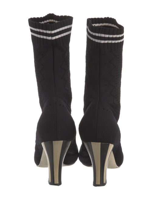 Fendi Striped Sock Boots