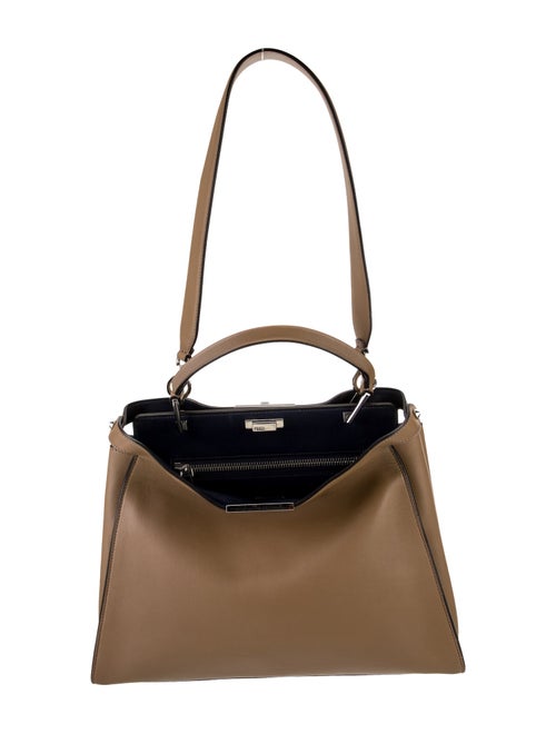 Fendi Leather Peekaboo Essentially Large