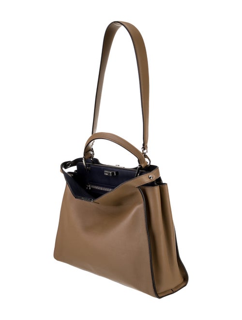 Fendi Leather Peekaboo Essentially Large