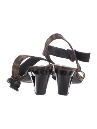 Fendi Printed Sandals