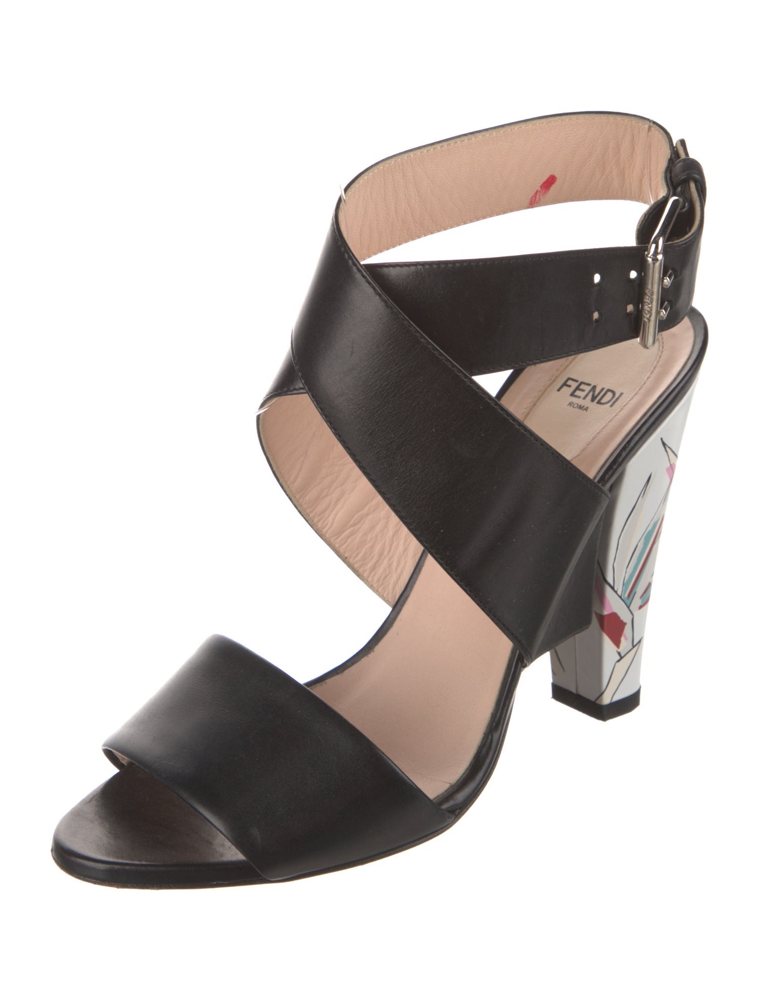 Fendi Leather Sandals