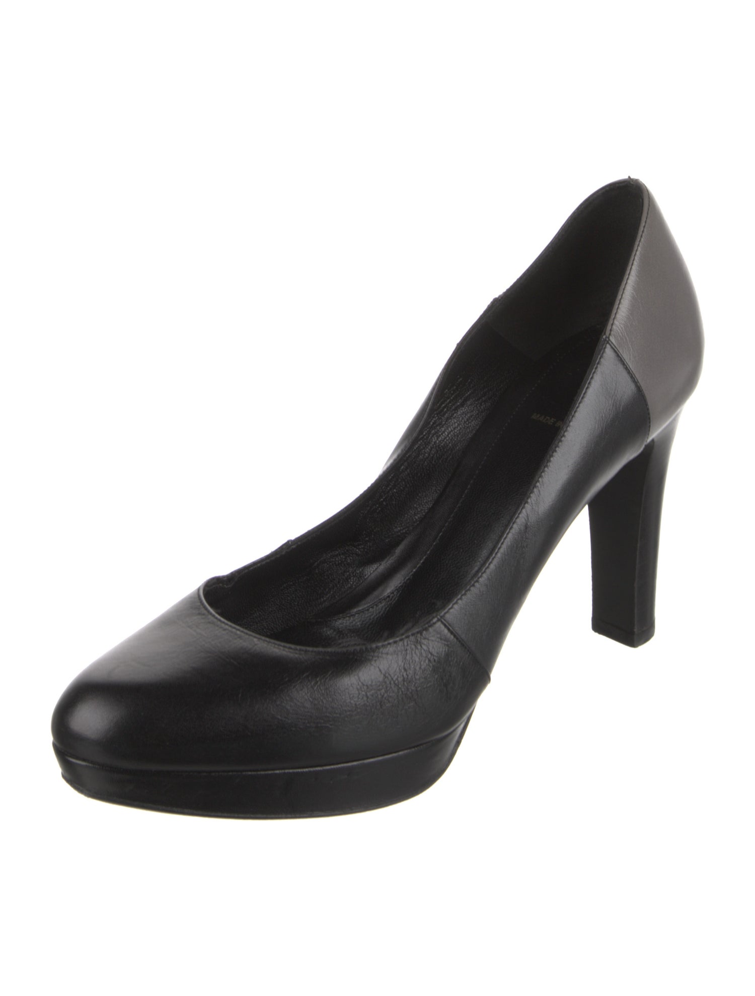 Fendi Zucca FF Logo Leather Pumps