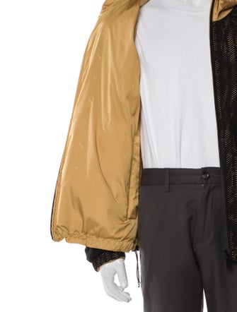 Fendi Zucca FF Logo Printed Windbreaker