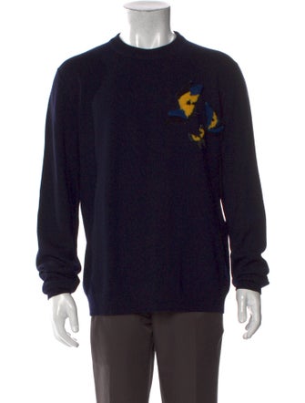 Fendi Zucca FF Logo Wool Pullover