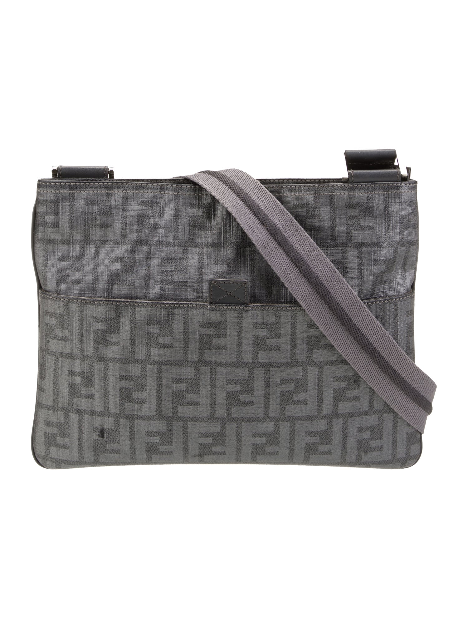 Fendi Zucca FF Messenger Bag