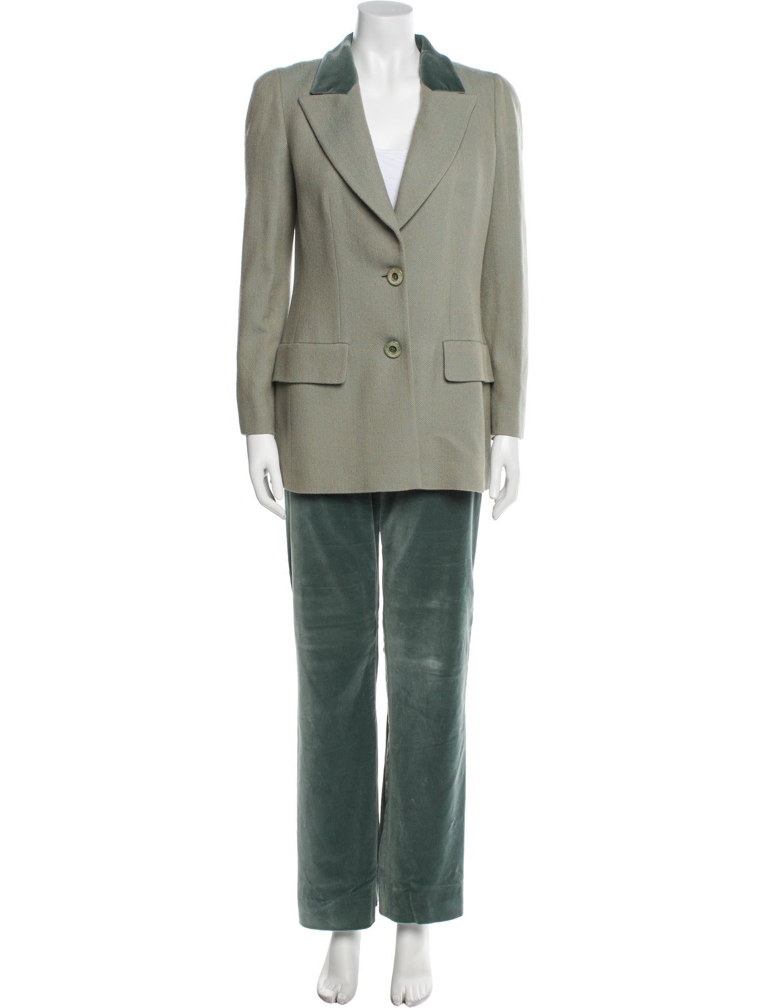 Fendi Vintage 1990's Pantsuit