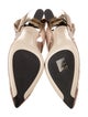Fendi Zucca FF Logo Mesh Slingback Pumps