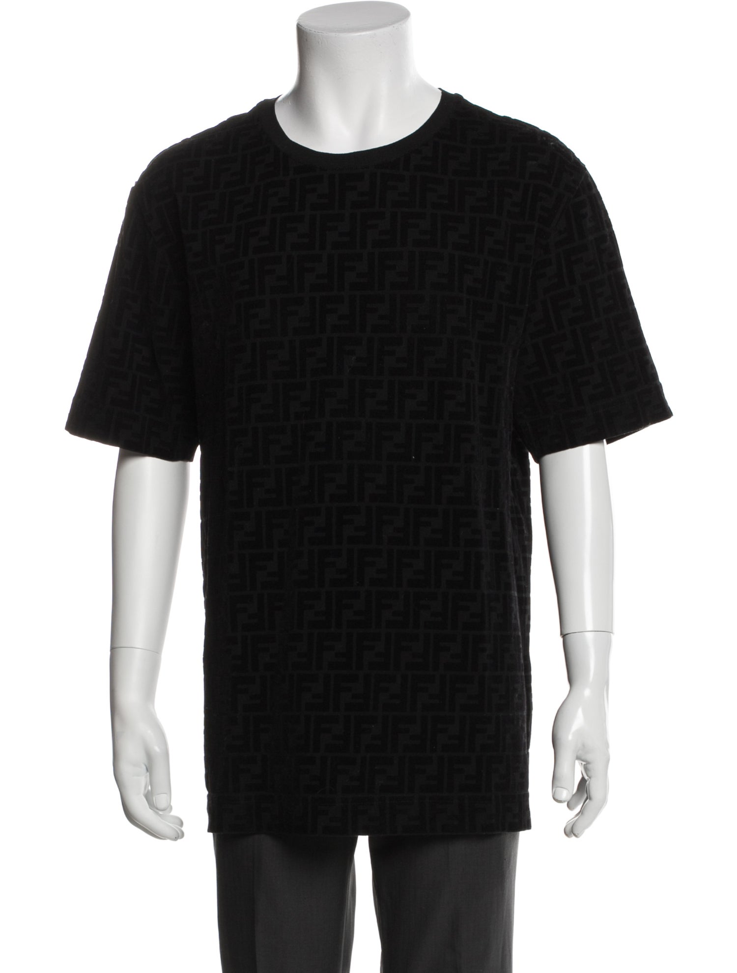 Fendi Crew Neck Short Sleeve T-Shirt