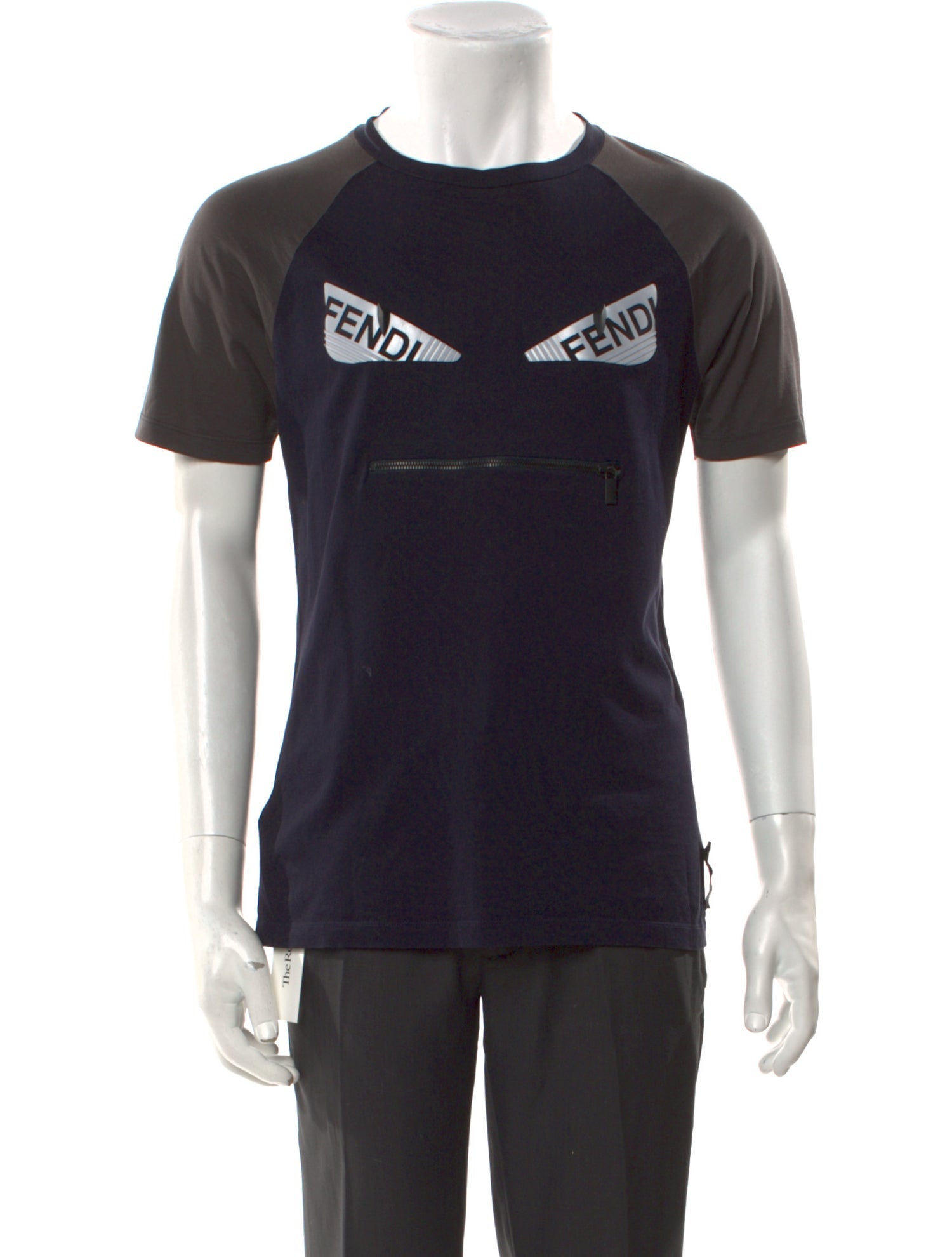 Fendi Zucca FF Logo Graphic Print T-Shirt