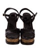 Fendi Patent Leather Espadrilles
