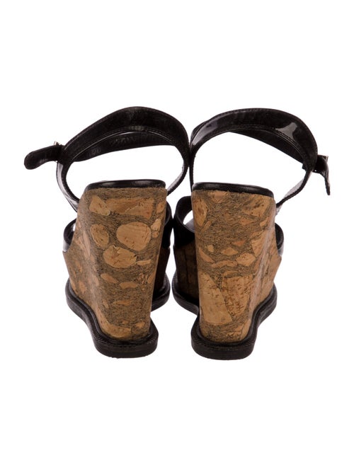 Fendi Patent Leather Espadrilles