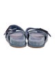 Fendi Zucca FF Logo Denim Slides