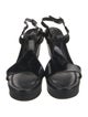 Fendi Patent Leather T-Strap Sandals
