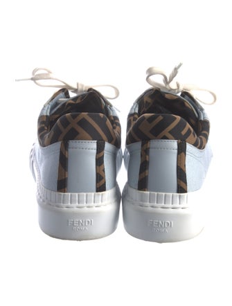 Fendi Zucca FF Logo Canvas Sneakers