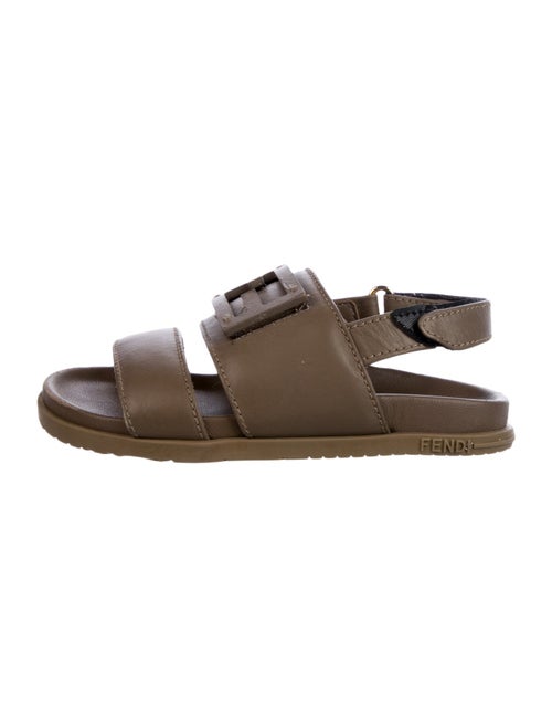 Fendi Boys' Zucca FF Strap Sandals