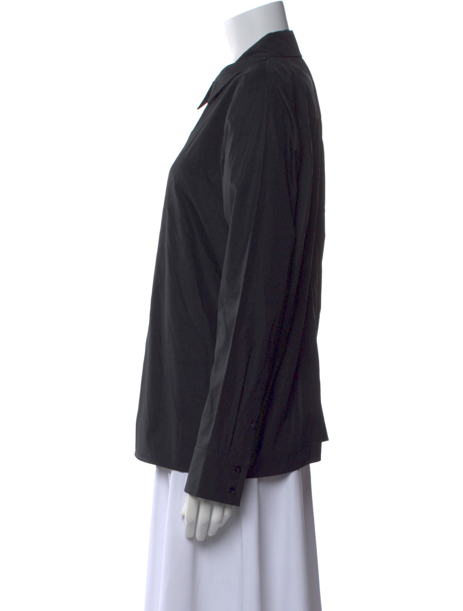 Fendi Long Sleeve Button-Up Top w/ Tags