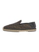 Fendi Zucca FF Logo Canvas Espadrilles