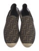 Fendi Zucca FF Logo Canvas Espadrilles