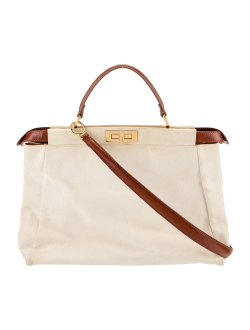 Fendi Canvas Peekaboo Large