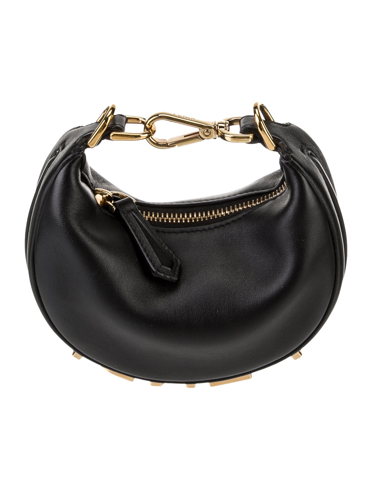 Fendi Leather Crossbody Bag Nano 2022